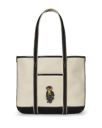 Polo Ralph Lauren Polo Bear Small Canvas Shopper Tote