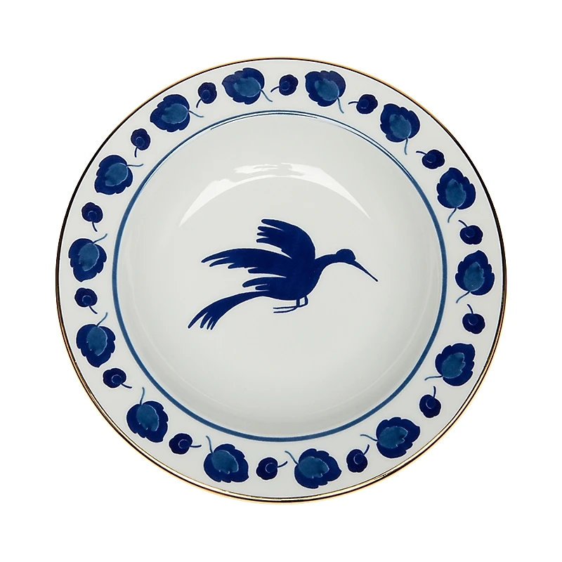 La DoubleJ Wildbird Soup Plate, Set of 2