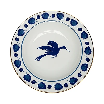 La DoubleJ Wildbird Soup Plate, Set of 2