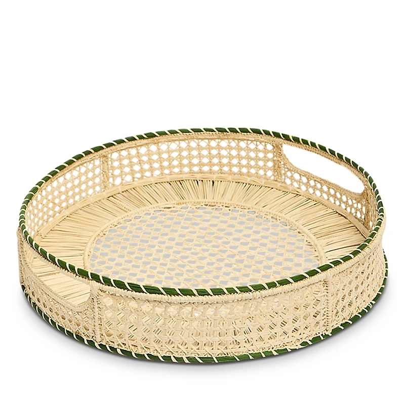La DoubleJ Raffia Tray