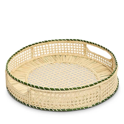 La DoubleJ Raffia Tray