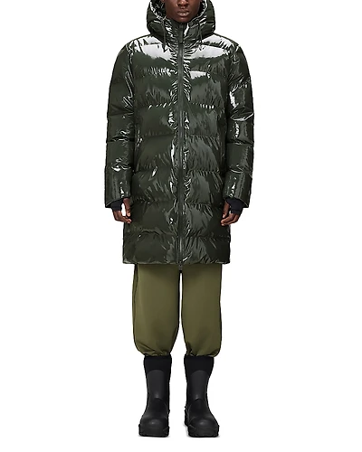 Rains Alta Long Puffer Jacket