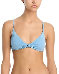 Aqua Knot Bralette Bikini Top -Exclusive