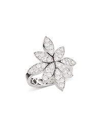 Pasquale Bruni 18K White Gold Ghirlanda Diamond Flower Cluster Ring