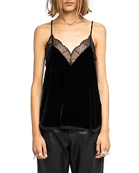 Zadig & Voltaire Christy Velvet Camisole