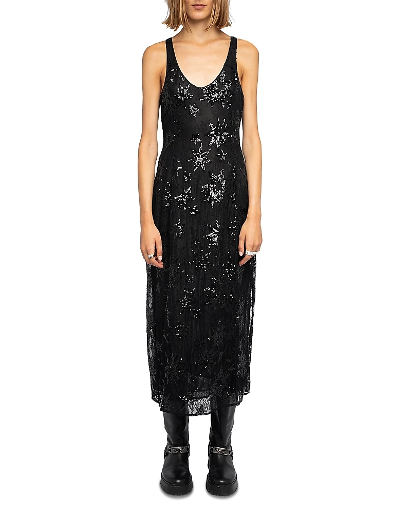 Zadig & Voltaire Rarysa Sequined Lace Dress