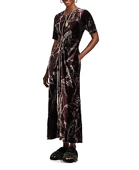 La Doublej Angelica Dress Bamboo Burgundy