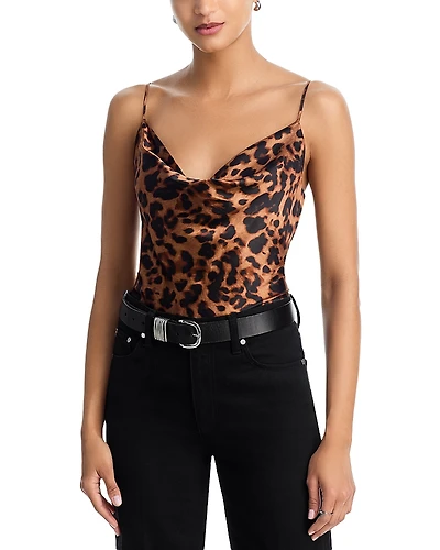 L'Agence Calista Silk Cowlneck Cami