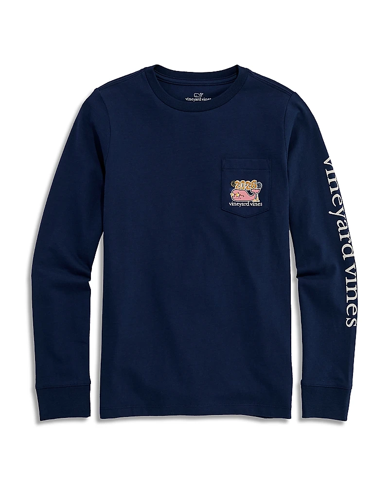 Vineyard Vines Boys' New Years 26 Pocket Tee - Little Kid, Big Kid