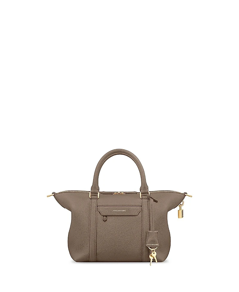 Maison de SABRE Small Leather Weekender Bag