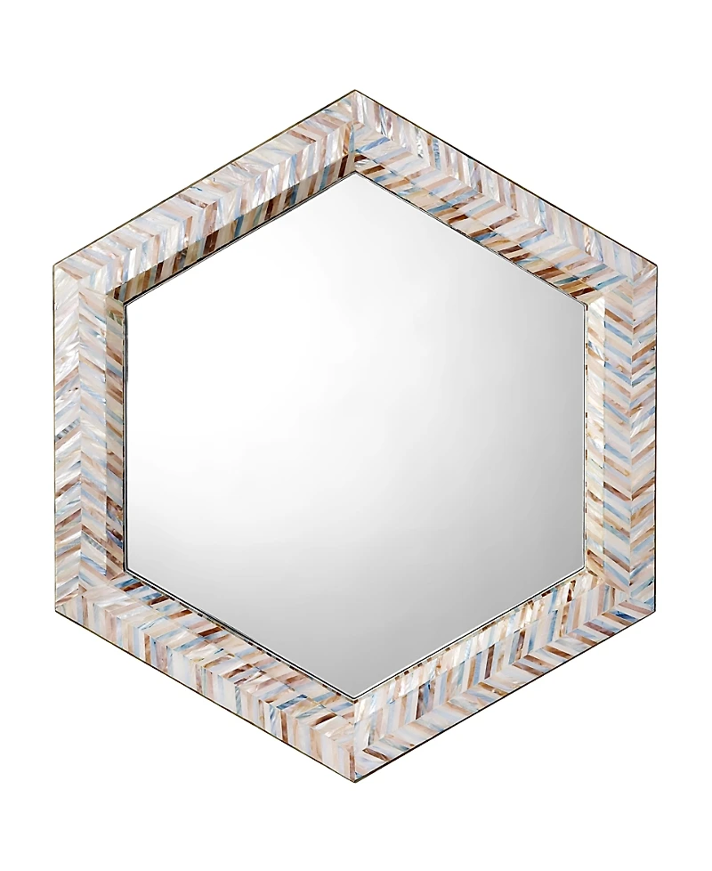 Jamie Young Academy Hexagon Mirror