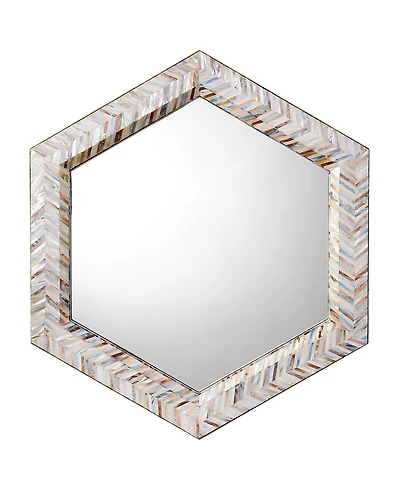Jamie Young Academy Hexagon Mirror