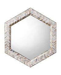 Jamie Young Academy Hexagon Mirror