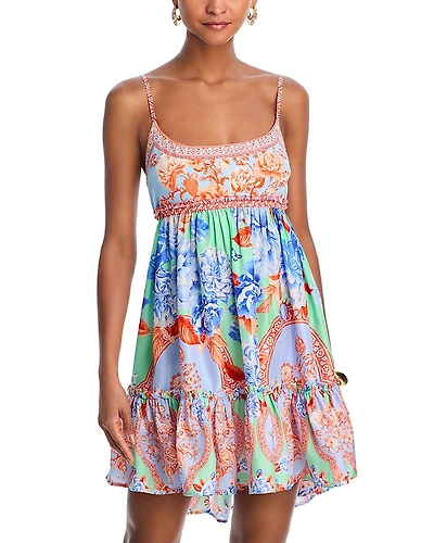 Camilla Topkapi Pop Silk Short Dress