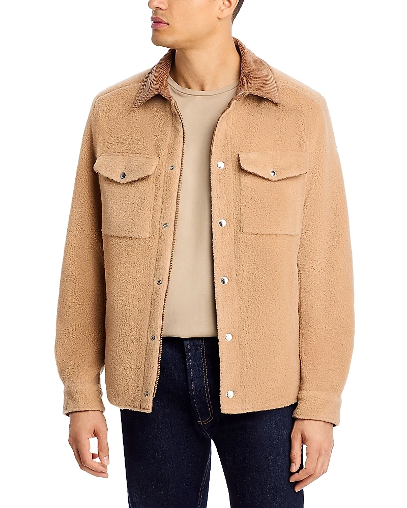 Moncler Fleece Shirt Jacket