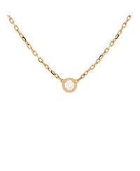 Pre-Owned Cartier Small Cartier D'Amour Pendant Necklace 18K Rose Gold with Diamond