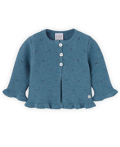 Paz Rodriguez Girls' Quinta Cardigan - Baby