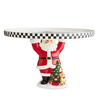 Spode Christmas Tree Footed Treat Tray