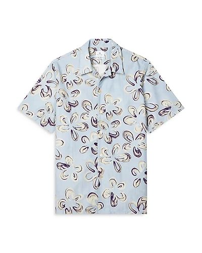 Ps Paul Smith Short Sleeve Printed Camp Shirt