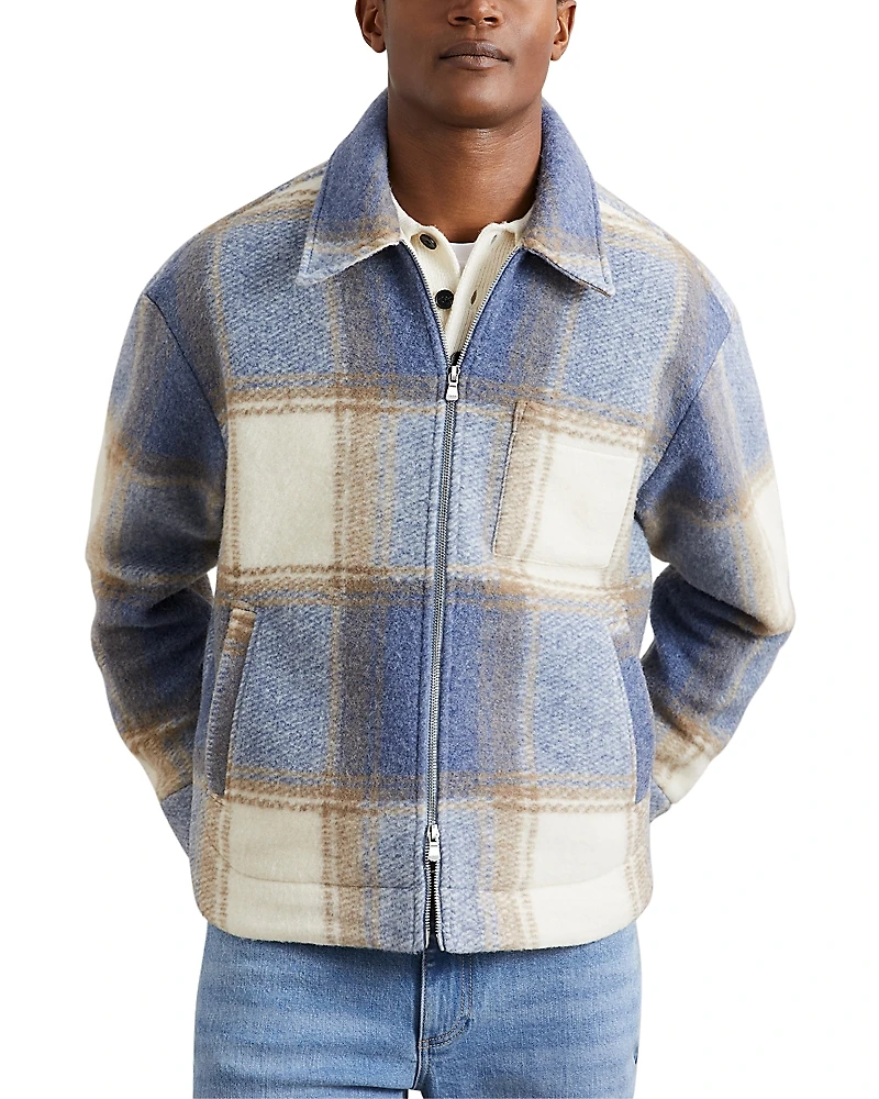 Reiss Morton Check Shirt Jacket