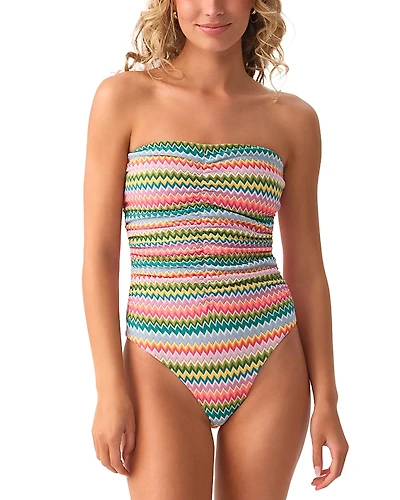 Pq Swim Ruched One Piece Swimsuit