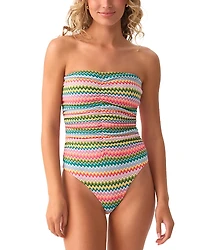 Pq Swim Ruched One Piece Swimsuit