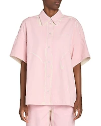 Marni Denim Cocoon Button Front Shirt