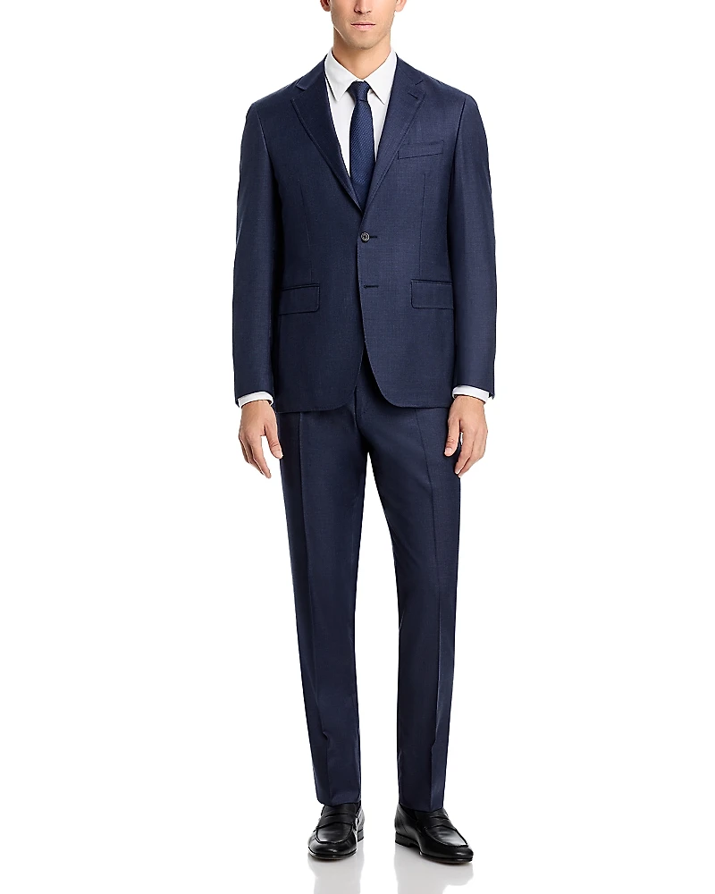 Canali Kei Micro Check Trim Fit Suit