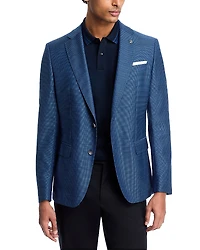Boss Hutson Melange Micro Neat Slim Fit Sport Coat