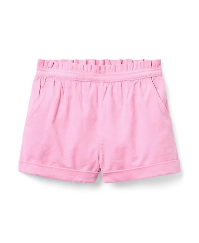 Janie and Jack Girls' Corduroy Ruffle Short - Baby, Little Kid, Big Kid