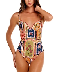 Agua Bendita Petra Fiore One Piece Swimsuit