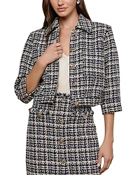 L'Agence Jia Crop Jacket