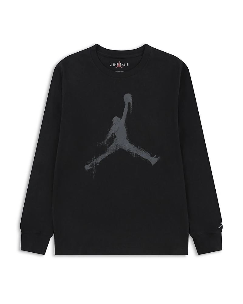 Jordan Boys' Jumpman Drips Long Sleeve Tee - Big Kid