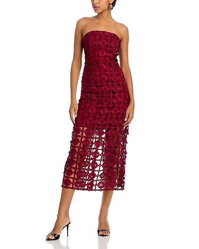 Milly Kait Tile Lace Dress