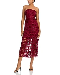 Milly Kait Tile Lace Dress