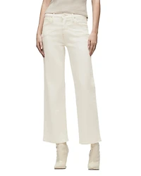 Hudson Rosie High Rise Wide Leg Ankle Jeans