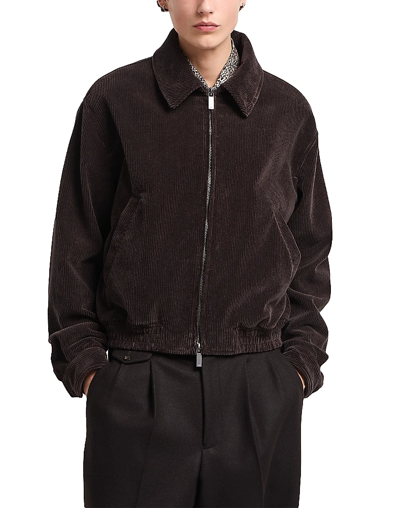Emporio Armani Corduroy Bomber Jacket
