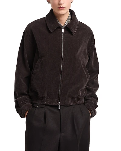 Emporio Armani Corduroy Bomber Jacket