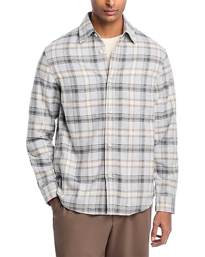 Boss Roan Kent Slim Fit Button-Front Performance Shirt