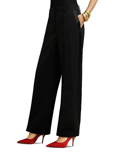 Reiss Della Tux Wide Leg Trousers
