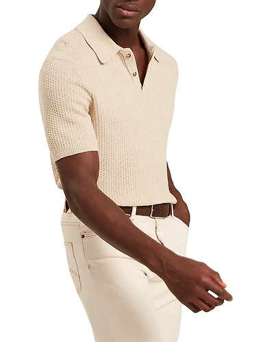 Ted Baker Caelum Herringbone Polo Shirt