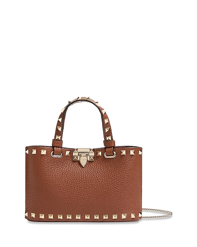 Valentino Garavani Rockstud Mini Top Handle Bag