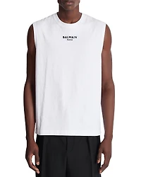 Balmain Crewneck Logo Tank