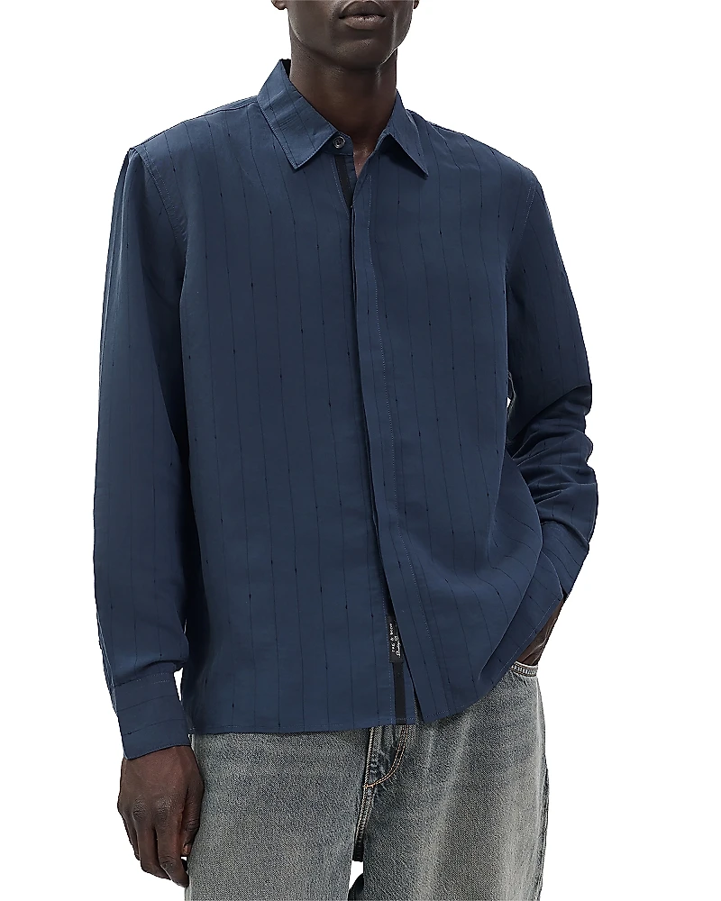 rag & bone Dalton Jacquard Button Front Shirt
