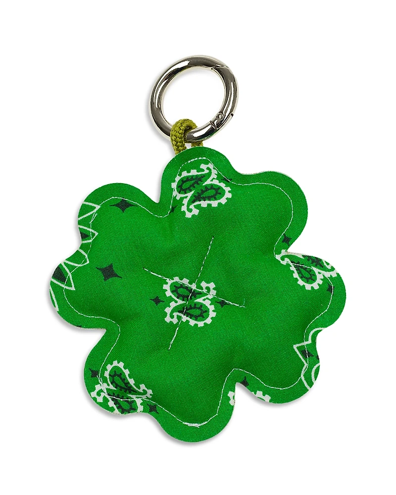 Call it By Your Name Trefle Four Leaf Clover Bag Charm