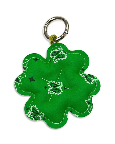 Call it By Your Name Trefle Four Leaf Clover Bag Charm