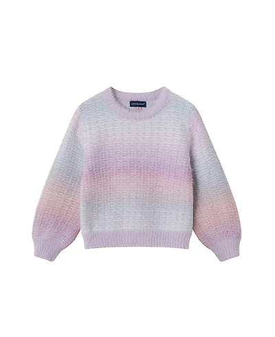 Andy & Evan Girls' Eyelash Sweater - Little Kid