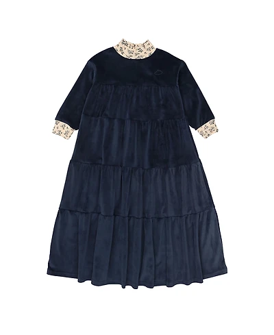 Pouf Girls' Velour Robe - Little Kid, Big Kid