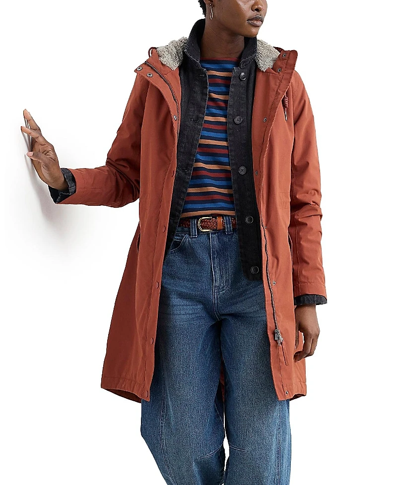 Seasalt Cornwall Women's Plant Hunter Raincoat