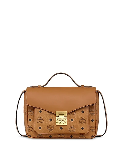 Mcm Tracy Small Visetos Satchel
